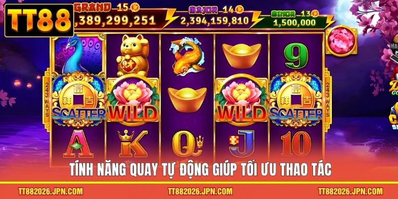 Tính năng quay tự động giúp tối ưu thao tác